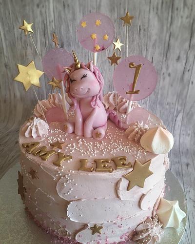 Firstbirthday Unicorn Cake - Cake by Şebnem Arslan Kaygın