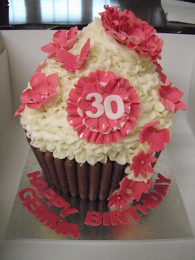 Chocolate and pink  - Cake by Vanessa Platt  ... Ness's Cupcakes Stoke on Trent