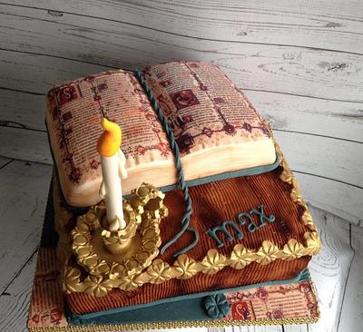 Book cake - Cake by Cake Garden 
