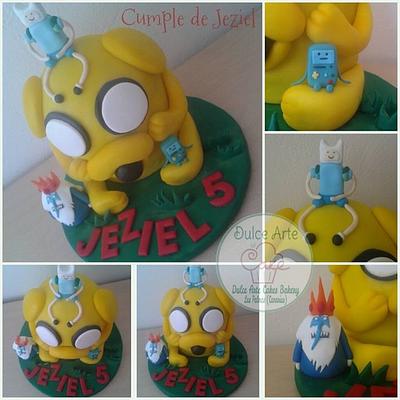 Adventure time cake. Tarta "hora de aventuras" - Cake by Dulce Arte Cakes