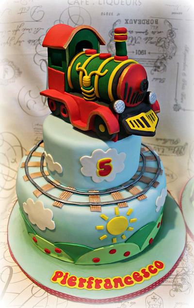 Train Cake  - Cake by Sabrina Di Clemente