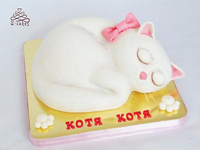 Cat - Cake by Olga Ugay