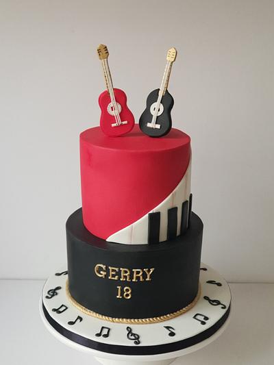 Happy 18th - Cake by Bella's Cakes 