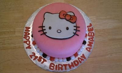 Hello Kitty - Cake by sabrinas sweet temptations