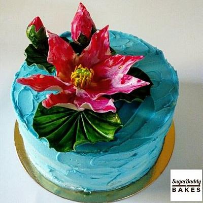 Lotus Pond  - Cake by Bijay Thapa