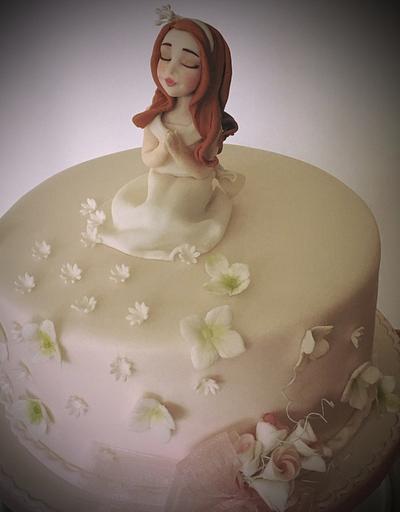 First communion cake - Cake by Ele Lancaster