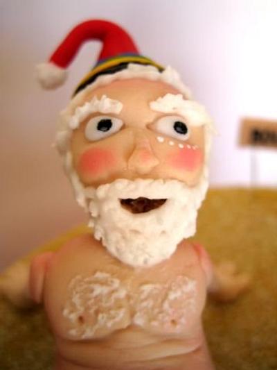 Santa Claus on Vacation - Cake by chefsam