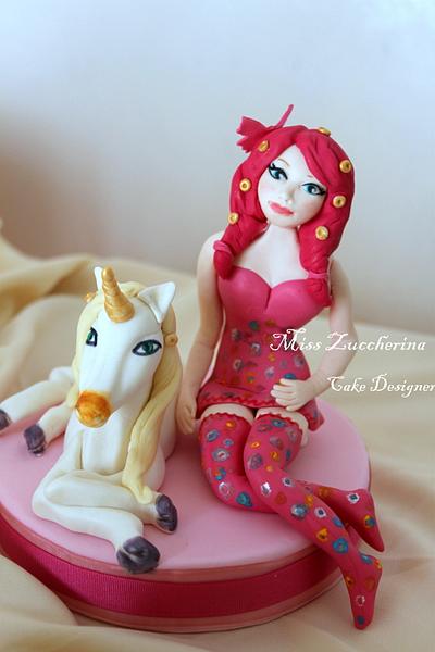 Mia and Me - Cake by Miss Zuccherina cake designer