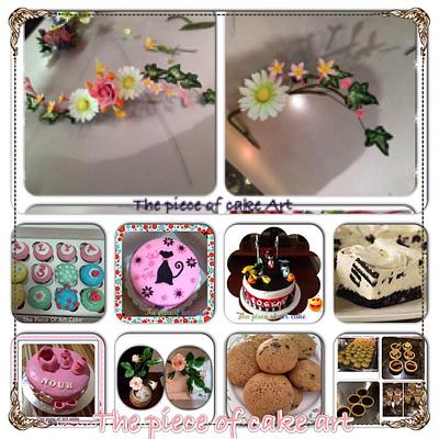 My cake and flower collection  - Cake by Roshyaly