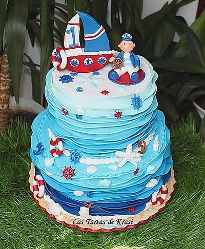 nautical birthday cake - Cake by Cake boutique by Krasimira Novacheva