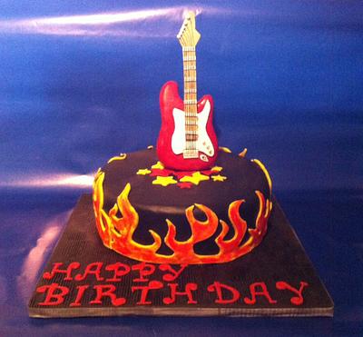 Electric Guitar  - Cake by Gemma Deal