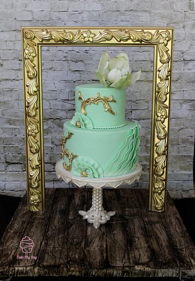 A 3D Sugar Painting - Cake by Cake My Day