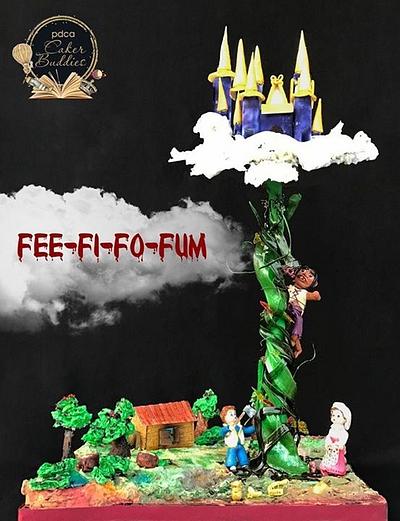 Cakerbuddies Children's Storybook Collaboration - Jack and the Beanstalk - Cake by Shikha