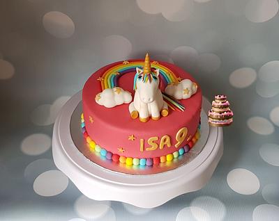 Unicorn for Isa - Cake by Pluympjescake