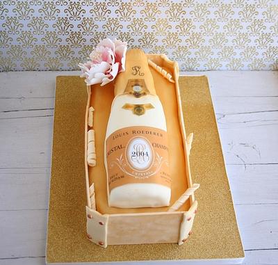 Champagne Cake - Cake by Be Sweet 