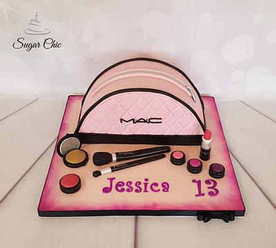 MAC Make-Up Case Cake  - Cake by Sugar Chic