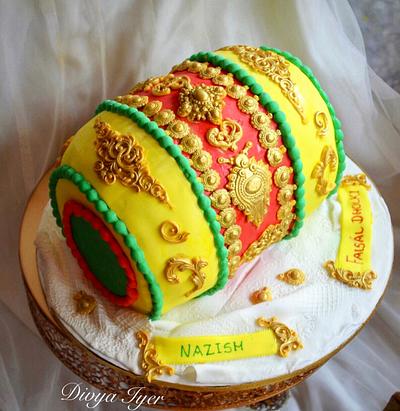 Dholki cake  - Cake by Divya iyer