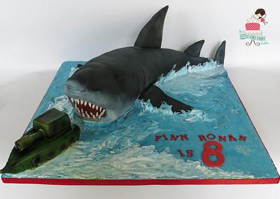 Shark Attack! - Cake by Little Cake Fairy Dublin