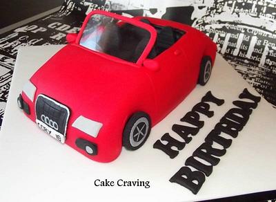 car cake - Cake by Hayley