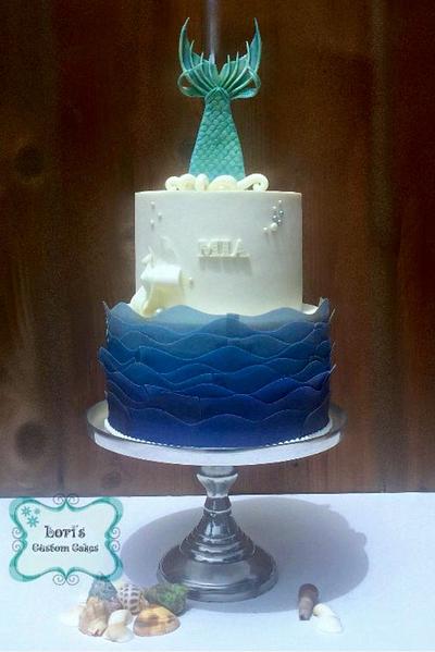 Mermaid Cake  - Cake by Lori Mahoney (Lori's Custom Cakes) 
