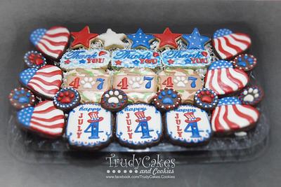 Cookies for the Troops - Cake by TrudyCakes