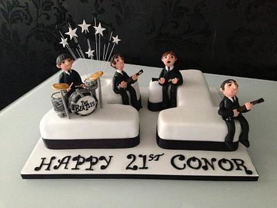 Beatles Cake - Cake by daisycakesnorthants
