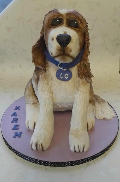 Dog Cake - Cake by TheCakeLady