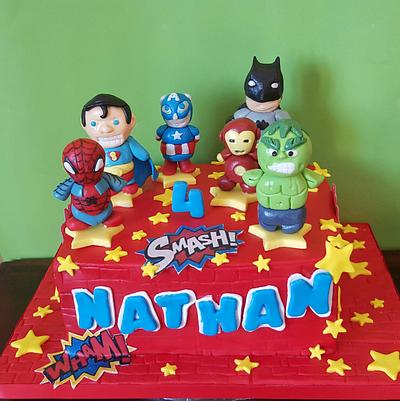 Little superheroes! - Cake by Cake Towers