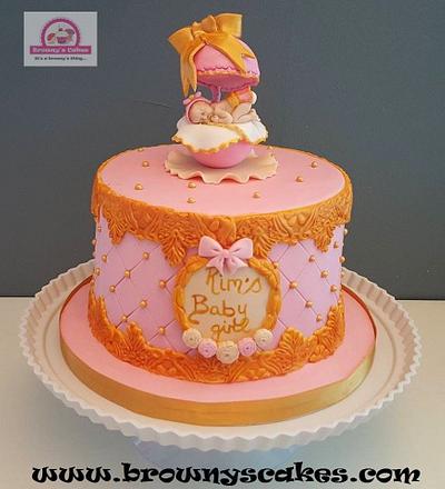 Babyshower Cake - Cake by Browny's Cakes