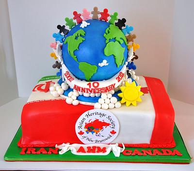 Celebrating Diversity - Cake by Bobie MT