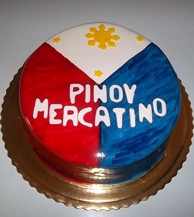 flag of the Philippines - Cake by KristianKyla