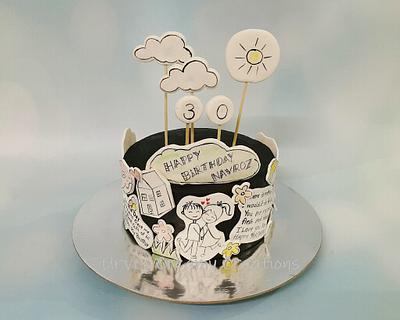 Doodle Cake - Cake by Urvi Zaveri 