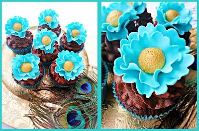Ruffled Turquoise - Cake by Princess of Persia