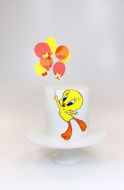 Tweety Cake - Cake by Barbara Aletter