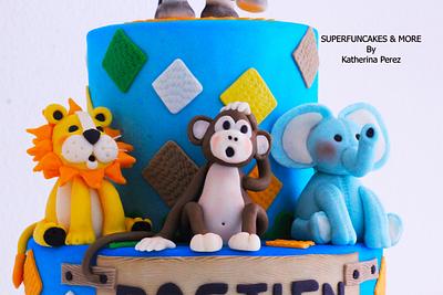 Safari cake :) - Cake by Super Fun Cakes & More (Katherina Perez)