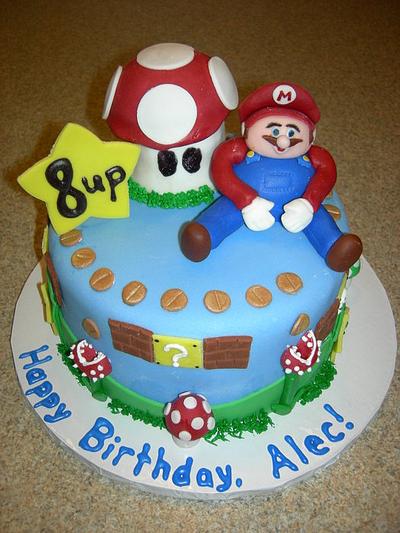 Super Mario Birthday Cake - Cake by Deanna Dunn