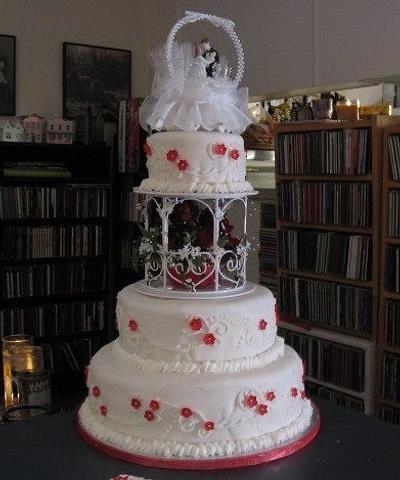 Wedding Cake - Cake by Debi Fitzgerald