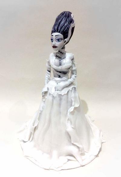 Bride of Frankenstein  - Cake by Linze Clark 