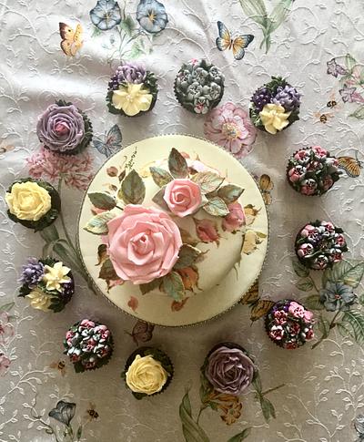 A Night of Flowers - Cake by Mucchio di Bella