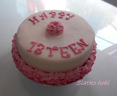 Happy 13teen - Cake by Olga Paunceva
