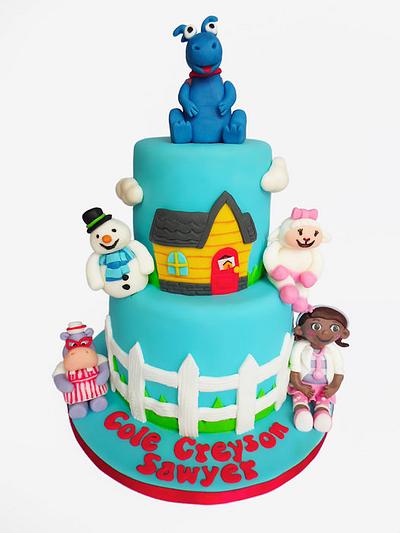 Doc McStuffins cake - Cake by Vanilla Iced 