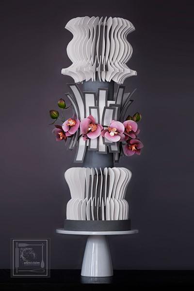 Modern Wedding Cake - Cake by antonioskitchen