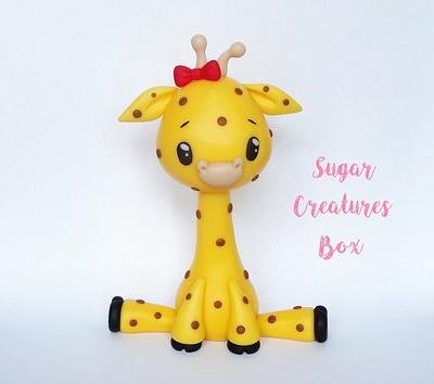 Giraffe - Cake by SugarCreaturesBox