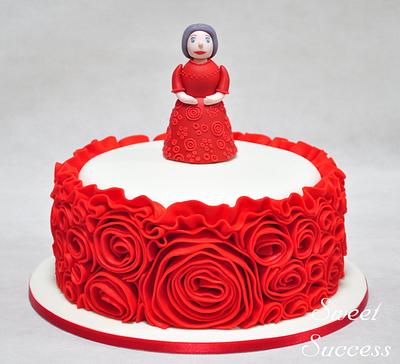 Rose Cake - Cake by Sweet Success