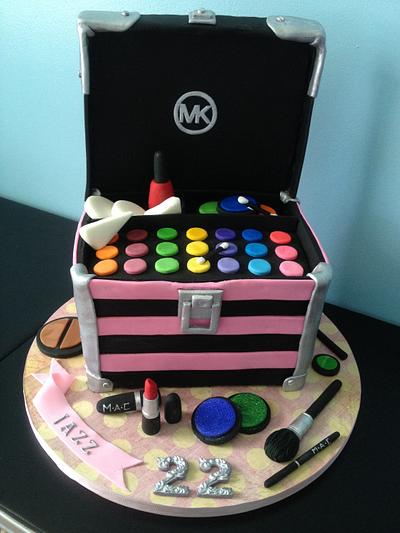 Makeup case - Cake by The Cake Mamba