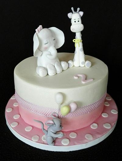 Cute animals - Cake by Anka