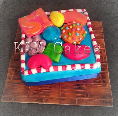 CANDY CRUSH - Cake by K&M Cakes