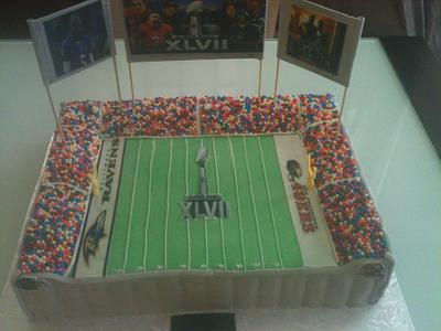 Super Bowl ! - Cake by Millie