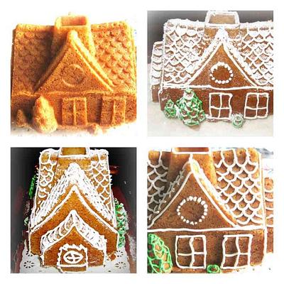 Christmas Gingerbread House - Cake by miettes