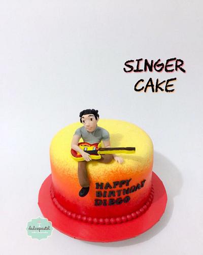 Torta Cantante - Singer cake - Cake by Dulcepastel.com